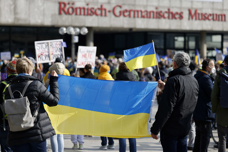 Ukraine Demo in Köln