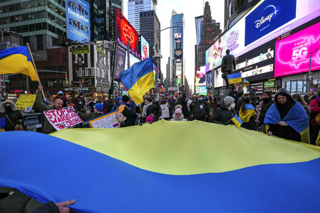 Ukraine Demo In New York