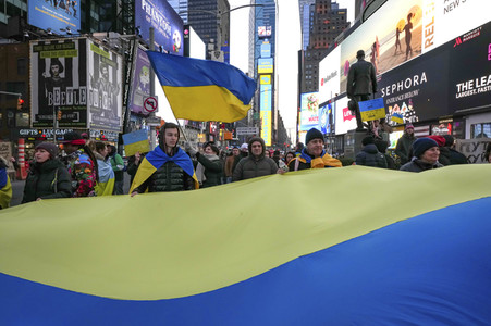Ukraine Demo In New York