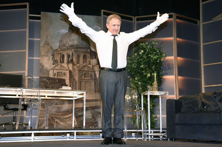Theaterprobe 'Die Liebe Geld' in München