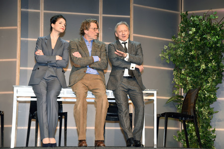 Theaterprobe 'Die Liebe Geld' in München
