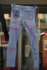 Kita Warnstreik am Weltfrauentag in Nürnberg