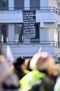 Kita Warnstreik am Weltfrauentag in Nürnberg