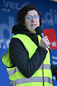 Kita Warnstreik am Weltfrauentag in Nürnberg