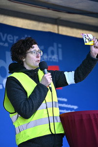 Kita Warnstreik am Weltfrauentag in Nürnberg