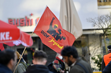 Kita Warnstreik am Weltfrauentag in Nürnberg
