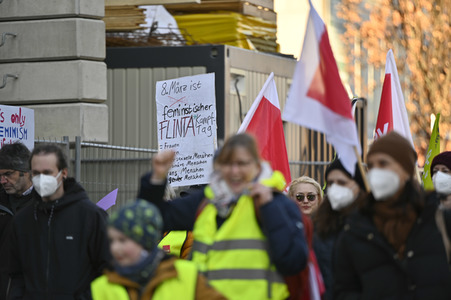 Kita Warnstreik am Weltfrauentag in Nürnberg