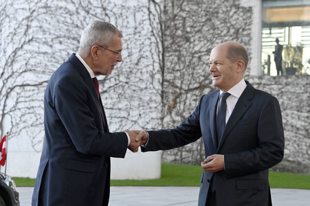 Empfang des Bundespräsidenten der Republik Österreich in Berlin