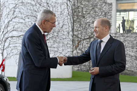 Empfang des Bundespräsidenten der Republik Österreich in Berlin