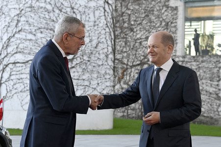 Empfang des Bundespräsidenten der Republik Österreich in Berlin