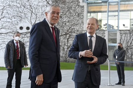 Empfang des Bundespräsidenten der Republik Österreich in Berlin