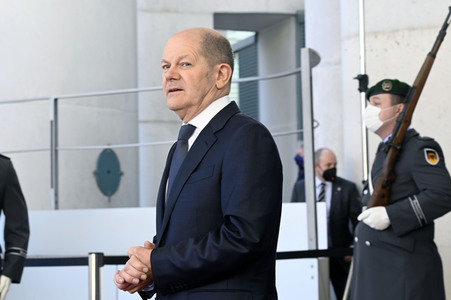 Empfang des Premierministers von Kanada in Berlin