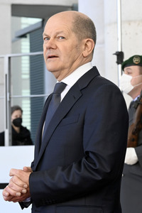Empfang des Premierministers von Kanada in Berlin