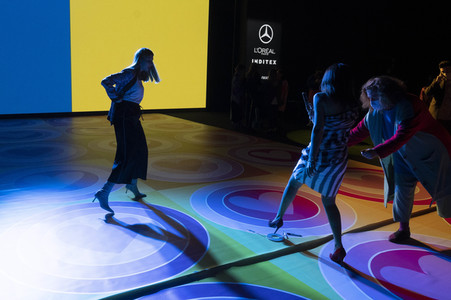 Agatha Ruiz de la Prada Fashion Show auf der 75. Mercedes-Benz Fashion Week Madrid