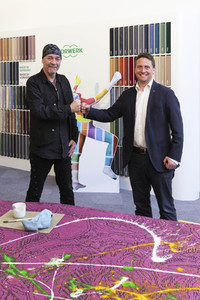 Kunstwerksignatur von Jörg Düsterwald in Hameln
