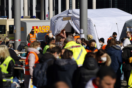 Erstanlaufstelle für Flüchtlinge in Köln