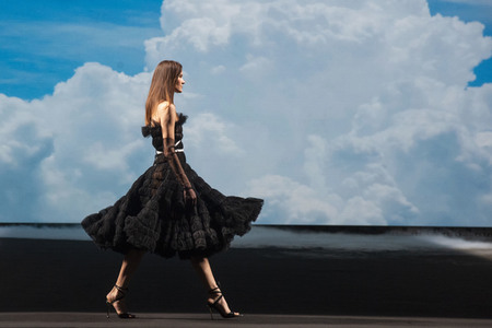 Claro Couture Fashion Show auf der 75. Mercedes-Benz Fashion Week Madrid