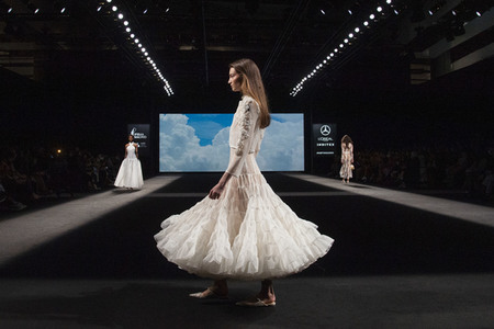 Claro Couture Fashion Show auf der 75. Mercedes-Benz Fashion Week Madrid
