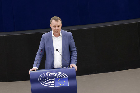 Plenartagung im EU-Parlament in Straßburg