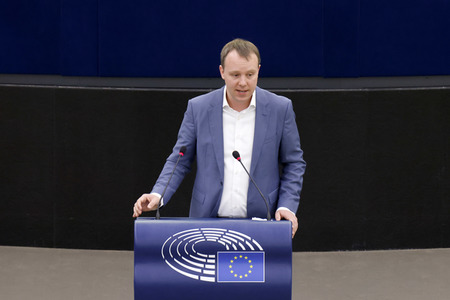Plenartagung im EU-Parlament in Straßburg