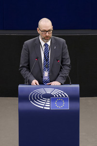 Plenartagung im EU-Parlament in Straßburg