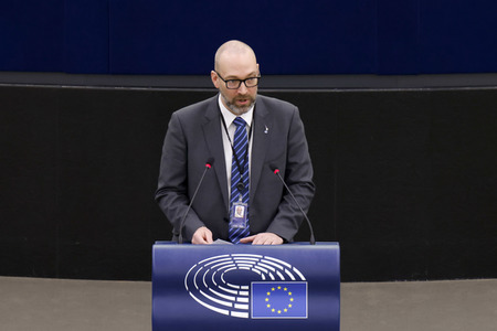 Plenartagung im EU-Parlament in Straßburg