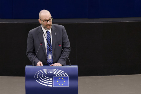 Plenartagung im EU-Parlament in Straßburg