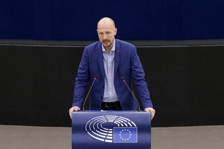 Plenartagung im EU-Parlament in Straßburg