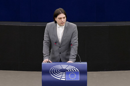 Plenartagung im EU-Parlament in Straßburg