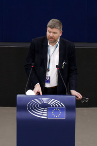 Plenartagung im EU-Parlament in Straßburg