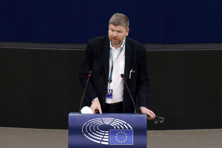 Plenartagung im EU-Parlament in Straßburg