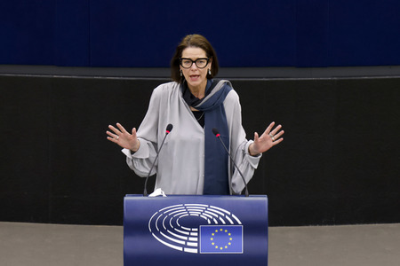 Plenartagung im EU-Parlament in Straßburg