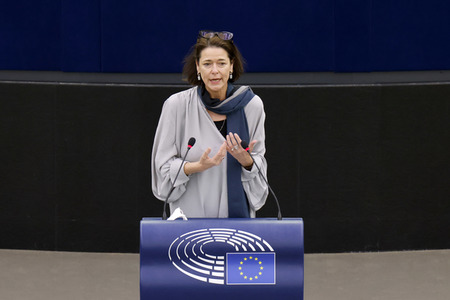 Plenartagung im EU-Parlament in Straßburg