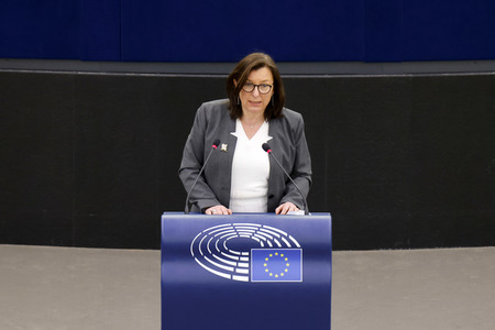 Plenartagung im EU-Parlament in Straßburg