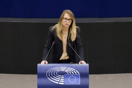 Plenartagung im EU-Parlament in Straßburg