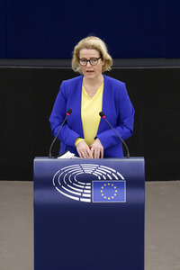 Plenartagung im EU-Parlament in Straßburg