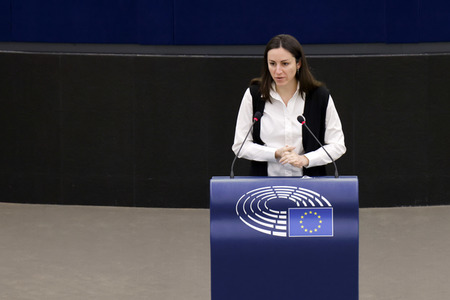 Plenartagung im EU-Parlament in Straßburg