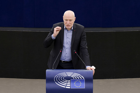 Plenartagung im EU-Parlament in Straßburg