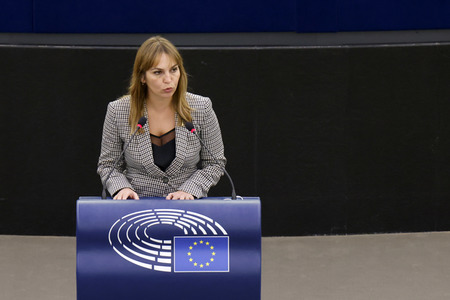 Plenartagung im EU-Parlament in Straßburg