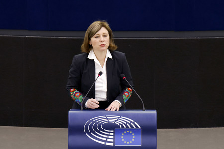 Plenartagung im EU-Parlament in Straßburg