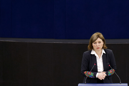 Plenartagung im EU-Parlament in Straßburg