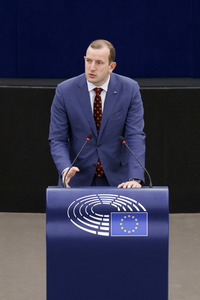 Plenartagung im EU-Parlament in Straßburg