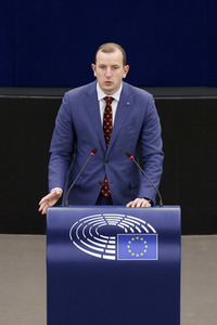 Plenartagung im EU-Parlament in Straßburg