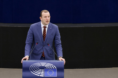 Plenartagung im EU-Parlament in Straßburg