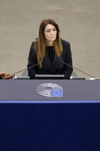 Plenartagung im EU-Parlament in Straßburg