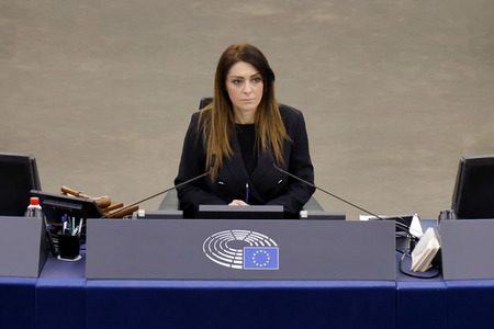 Plenartagung im EU-Parlament in Straßburg