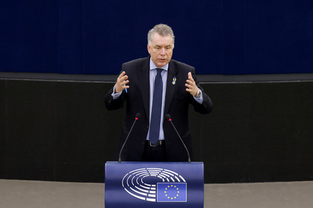 Plenartagung im EU-Parlament in Straßburg