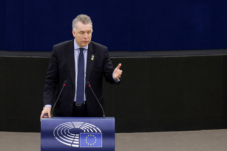 Plenartagung im EU-Parlament in Straßburg