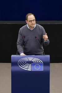 Plenartagung im EU-Parlament in Straßburg