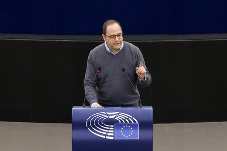 Plenartagung im EU-Parlament in Straßburg